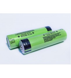 Аккумулятор, комплект 2 шт. Panasonic NCR18650B Li-ion 3.7В 2600-2900 мАч з  випуклим контактом