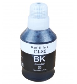 Чернила, краска Refill Ink для Canon PIXMA G5040 / G6040 / G7040 / GM2040 Black Водорастворимые 170 мл / GI-80-Bk