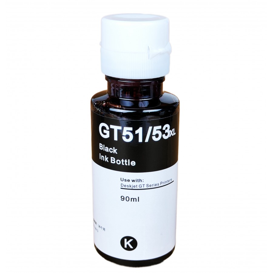 Чернила, краска HP DeskJet GT5810 / GT5820 / Ink Tank 115 / 315 /  Black, 90 ml / GT51/53-Bk с быстрой доставкой