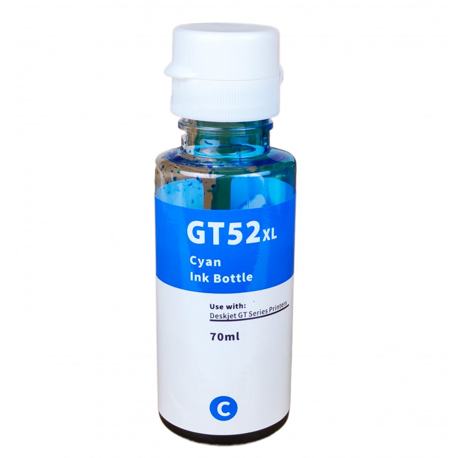 Чернила, краска HP DeskJet GT5810 / GT5820 / Ink Tank 115 / 315 / Cyan,70 ml / GT52-C с быстрой доставкой