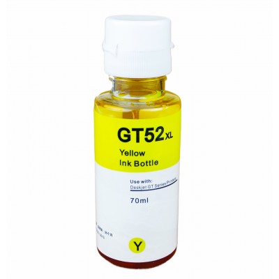 Чернила, краска HP DeskJet GT5810 / GT5820 / Ink Tank 115 / 315 / Yellow,70 ml / GT52-Y Чернила, краска HP DeskJet GT5810 / GT5820 / Ink Tank 115 / 315 / Yellow,70 ml / GT52-Y