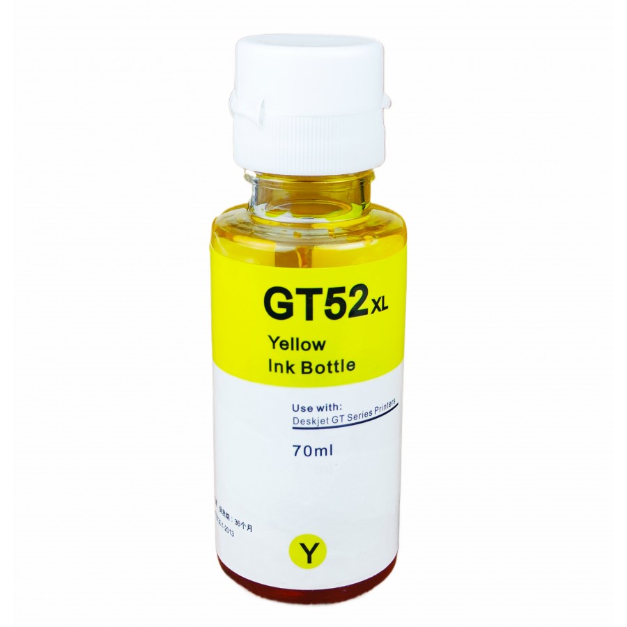 Чернила, краска HP DeskJet GT5810 / GT5820 / Ink Tank 115 / 315 /  Yellow,70 ml / GT52-Y с быстрой доставкой