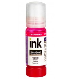 Чернила, краска ColorWay Epson EP649 Magenta Пигментные 70 мл / CW-EP649M01