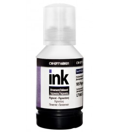 Чернила, краска ColorWay Epson EP716 Black pigment 140 мл / CW-EP716BK01