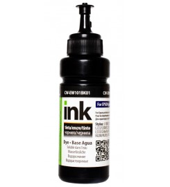 Чернила, краска ColorWay Epson EW101 Black Водорастворимые 100 мл / CW-EW101BK01