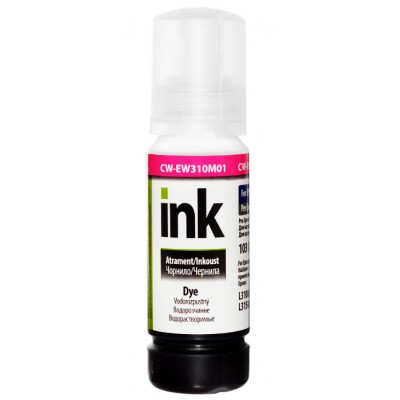 Чернила, краска ColorWay Epson EW310 Magenta Водорастворимые 70 мл / CW-EW310M01 Чернила, краска ColorWay Epson EW310 Magenta Водорастворимые 70 мл / CW-EW310M01