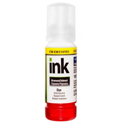 Чернила, краска ColorWay Epson EW310 Yellow Водорастворимые 70 мл / CW-EW310Y01 Чернила, краска ColorWay Epson EW310 Yellow Водорастворимые 70 мл / CW-EW310Y01