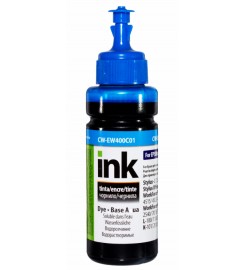 Чернила, краска ColorWay Epson EW400 Cyan Водорастворимые 100 мл / CW-EW400C01