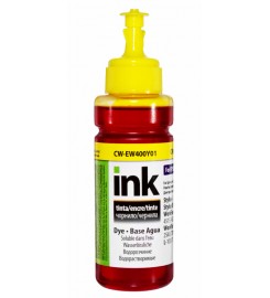 Чернила, краска ColorWay Epson EW400 Yellow Водорастворимые 100 мл / CW-EW400Y01