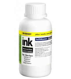 Чернила, краска ColorWay Epson EW400 Yellow Водорастворимые 200 мл / CW-EW400Y02