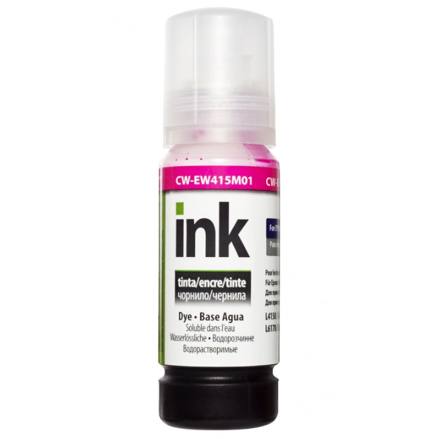 Чернила, краска ColorWay Epson EW415 Magenta Водорастворимые 70 мл / CW-EW415M01 с быстрой доставкой