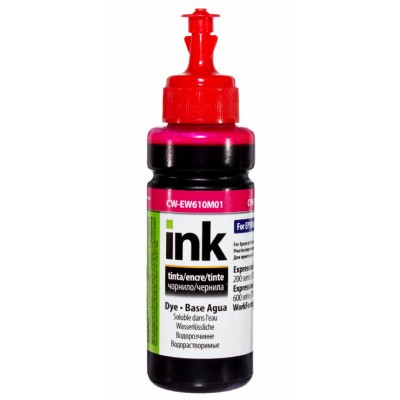 Чернила, краска ColorWay Epson EW610 Magenta Водорастворимые 100 мл / CW-EW610M01 Чернила, краска ColorWay Epson EW610 Magenta Водорастворимые 100 мл / CW-EW610M01