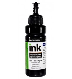 Чернила, краска ColorWay Epson EW650 Black Водорастворимые 100 мл / CW-EW650BK01