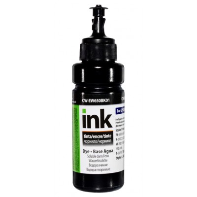 Чернила, краска ColorWay Epson EW650 Black Водорастворимые 100 мл / CW-EW650BK01 Чернила, краска ColorWay Epson EW650 Black Водорастворимые 100 мл / CW-EW650BK01