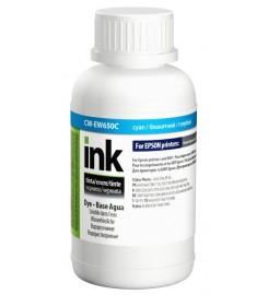 Чернила, краска ColorWay Epson EW650 Cyan Водорастворимые 200 мл / CW-EW650C02