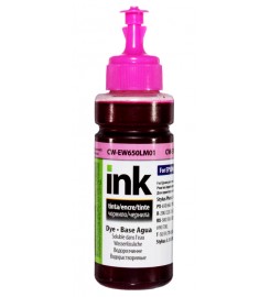 Чернила, краска ColorWay Epson EW650 Light Magenta Водорастворимые 100 мл / CW-EW650LM01