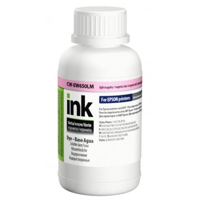 Чернила, краска ColorWay Epson EW650 Light Magenta Водорастворимые 200 мл / CW-EW650LM02 Чернила, краска ColorWay Epson EW650 Light Magenta Водорастворимые 200 мл / CW-EW650LM02