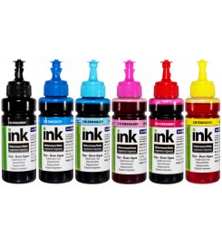 Комплект чернил ColorWay Epson EW650 BK/C/LC/LM/M/Y 6x100 мл / CW-EW650SET01