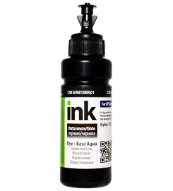 Чернила, краска ColorWay Epson EW810 Black Водорастворимые 100 мл / CW-EW810BK01