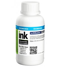 Чернила, краска ColorWay Epson EW810 Cyan Водорастворимые 200 мл / CW-EW810C02