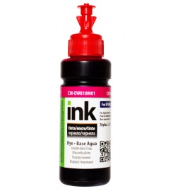 Чернила, краска ColorWay Epson EW810 Magenta Водорастворимые 100 мл / CW-EW810M01