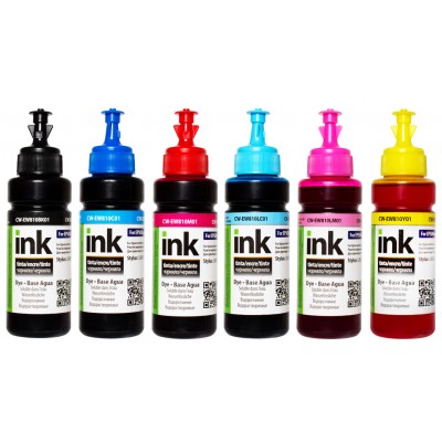Комплект чернил ColorWay Epson EW810 BK/C/LC/LM/M/Y 6x100 мл / CW-EW810SET01 Комплект чернил ColorWay Epson EW810 BK/C/LC/LM/M/Y 6x100 мл / CW-EW810SET01