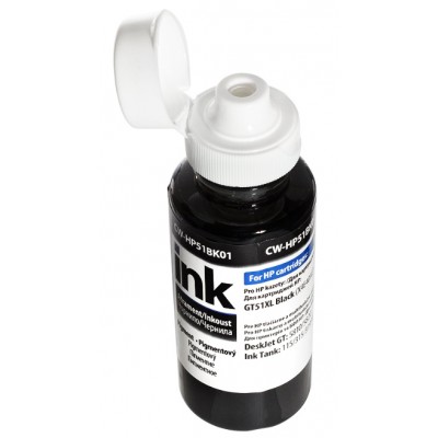 Чернила, краска ColorWay HP HP51 Black pigment Пигментные 100 мл / CW-HP51BK01 Чернила, краска ColorWay HP HP51 Black pigment Пигментные 100 мл / CW-HP51BK01