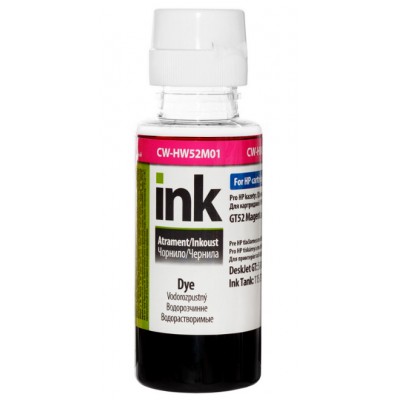 Чернила, краска ColorWay HP HP52 Magenta Водорастворимые 100 мл / CW-HW52M01 Чернила, краска ColorWay HP HP52 Magenta Водорастворимые 100 мл / CW-HW52M01