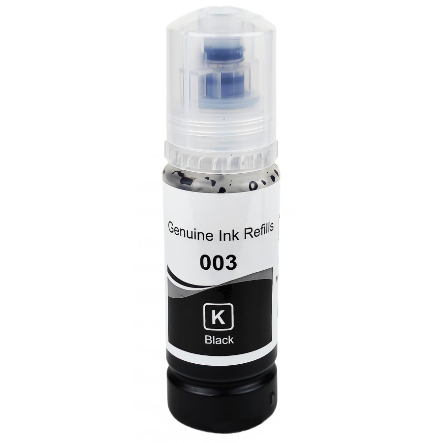 Чернила, краска Ink Refills Epson L1110 / L3100 / L3150 / L4151 / L5190 / L6166 / L6168 Black 70 мл / 003-Bk с быстрой доставкой