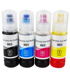 Комплект чернил Ink Refills Epson L1110 / L1118 / L3100 / L3101 / L3106 / L3110 Bk,C,M,Y 4*70 мл / 003-K