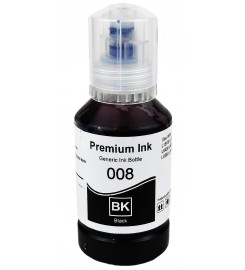 Чернила, краска Premium Ink Epson L6460 / L6490 / L6550 / L11160 / L15140 / L15180 Black 127 мл / 008-Bk