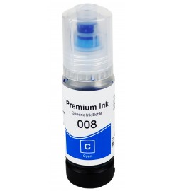 Чернила, краска Premium Ink Epson L6460 / L6490 / L6550 / L11160 / L15140 / L15180 Cyan 70 мл / 008-C