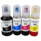 Комплект чернил Premium Ink Epson L6460 / L6490 / L6550 / L11160 / L15140 B/C/M/Y 127мл 3*70 мл / 008-K