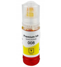 Чернила, краска Premium Ink Epson L6460 / L6490 / L6550 / L11160 / L15140 / L15180 Yellow 70 мл / 008-Y