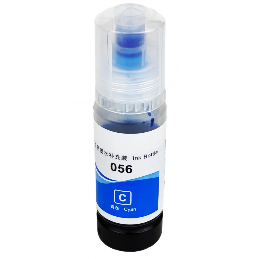 Чернила, краска Ink Bottle для Epson L8050 / L18050 / ET-18100 Cyan Водорастворимые 70 мл / E056-C с быстрой доставкой