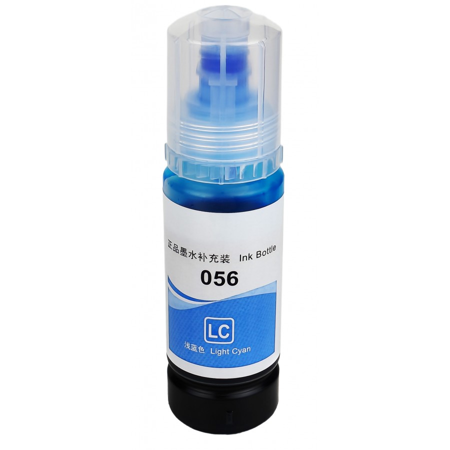 Чернила, краска Ink Bottle для Epson L8050 / L18050 / ET-18100 Light Cyan Водорастворимые 70 мл / E056-LC с быстрой доставкой