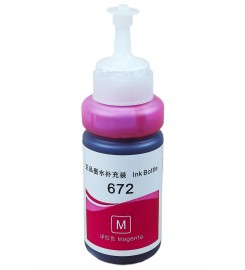 Чорнило, фарба Ink Bottle для Epson L1110 / L3100 / L3200 Magenta Водорозчинні 70 мл / E672103M