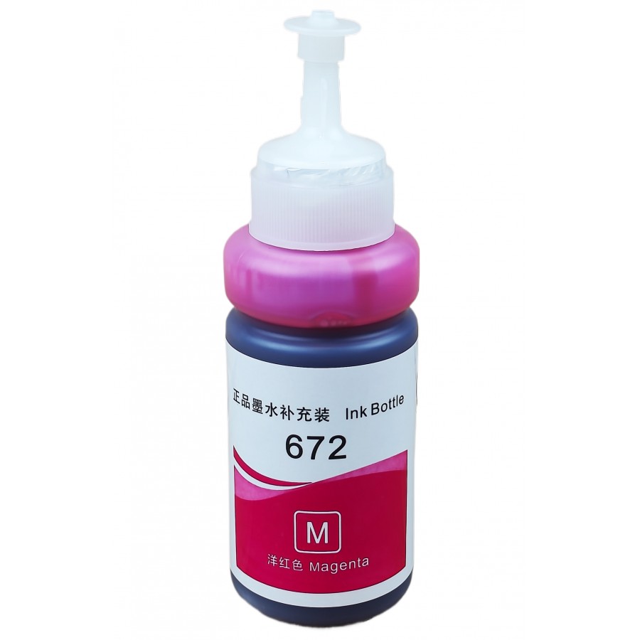 Чорнило, фарба Ink Bottle для Epson Stylus C20 / C40 / 1160 / R240 Magenta Водорозчинне 70г / E67207M з швидкою доставкою