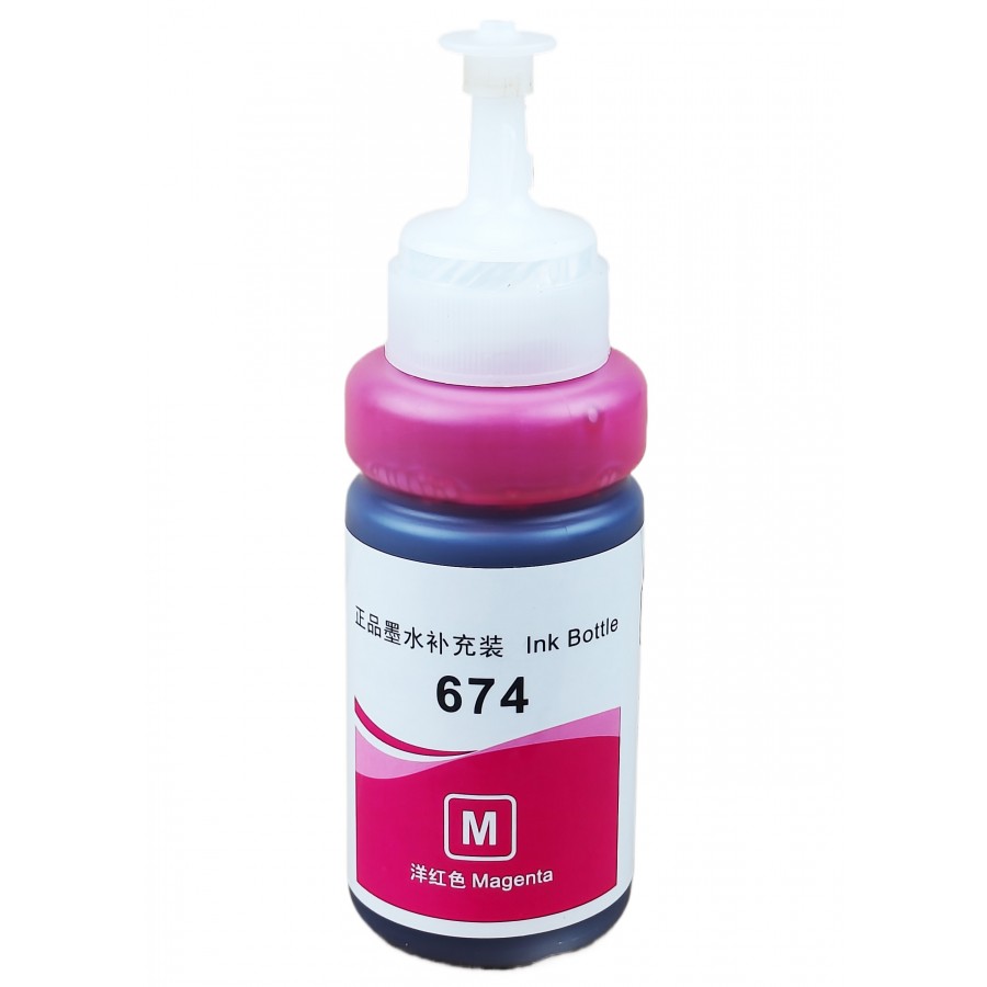 Чернила, краска Ink Bottle для Epson Stylus Photo R270 / R290 / 1400 Magenta Водорастворимые 70г / E67482M с быстрой доставкой