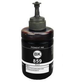 Чорнило, фарба Ink Bottle Pigment Ink для Epson L605 / L655 / L1455 / M100 / M105 / M200 / M205 Black Пігментні 140 мл / E859-BK