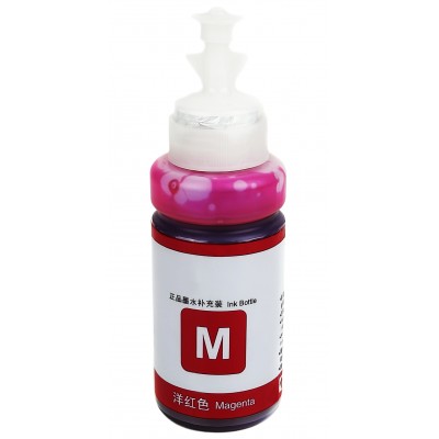 Чернила, краска Ink Bottle для Epson L605 / L655 / L1455 / T7741 / T8591 / Magenta Водорастворимые 70 мл / E859-M Чернила, краска Ink Bottle для Epson L605 / L655 / L1455 / T7741 / T8591 / Magenta Водорастворимые 70 мл / E859-M