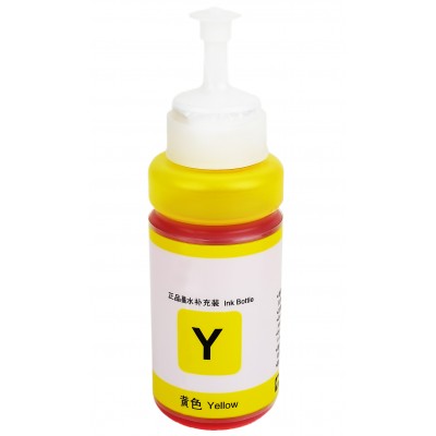 Чернила, краска Ink Bottle для Epson L605 / L655 / L1455 / T7741 / T8591 / Yellow Водорастворимые 70 мл / E859-Y Чернила, краска Ink Bottle для Epson L605 / L655 / L1455 / T7741 / T8591 / Yellow Водорастворимые 70 мл / E859-Y