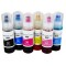 Комплект чорнила Ink Bottle для Epson L8050 / L18050 / ET-18100 Водорозчинні 6x70 мл B/C/M/Y/LC/LM / SETE056-K