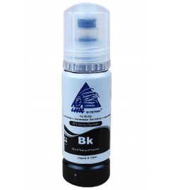 Світлостійке чорнило InkSystem для фотодруку на Epson Black Водорозчинні 70 мл / I10041KEYB