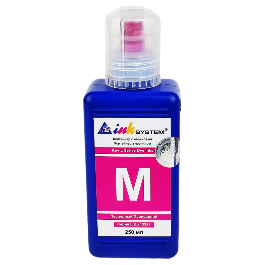 Светостойкие чернила InkSystem для Epson Magenta Водорастворимые 250 мл / I12927KEYM с быстрой доставкой