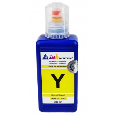 Светостойкие чернила InkSystem для Epson Yellow Водорастворимые 250 мл / I12928KEYY