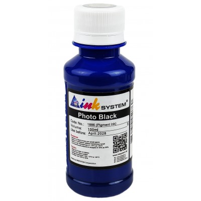 Чернила, краска InkSystem для Epson L B XP S SX C CX BX T TX P PX R RX WF Photo Black Пигментные 100 мл I1886ELPB Чернила, краска InkSystem для Epson L B XP S SX C CX BX T TX P PX R RX WF Photo Black Пигментные 100 мл I1886ELPB