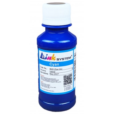 Чернила, краска InkSystem для Epson L B XP S SX C CX BX T TX PX RX WF Cyan Водорастворимые 100 мл I3645ELC Чернила, краска InkSystem для Epson L B XP S SX C CX BX T TX PX RX WF Cyan Водорастворимые 100 мл I3645ELC