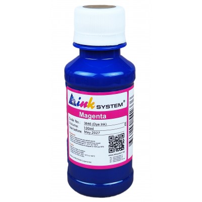 Чернила, краска InkSystem для Epson L B XP S SX C CX BX T TX PX RX WF Magenta Водорастворимые 100 мл I3646ELM Чернила, краска InkSystem для Epson L B XP S SX C CX BX T TX PX RX WF Magenta Водорастворимые 100 мл I3646ELM