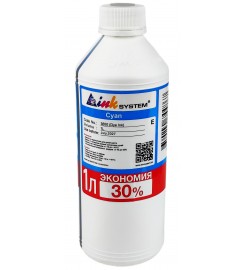 Чорнило, фарба InkSystem для Epson L B XP S SX C CX BX T TX P PX RX WF Cyan Водорозчинні 1000 мл I3650ELC